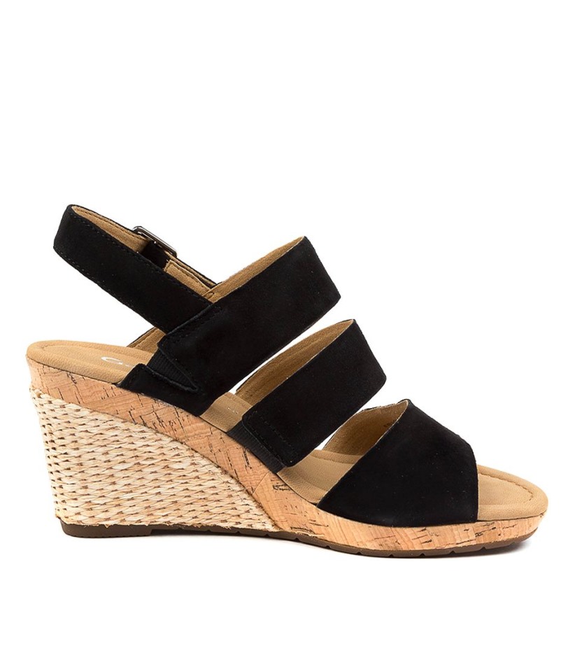 Gabour | Daim Coquelicot Schwarz Exclusif